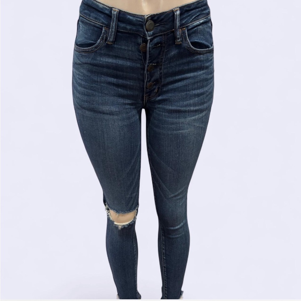 American Eagle Outfitters High Rise Dark Wash Jeans